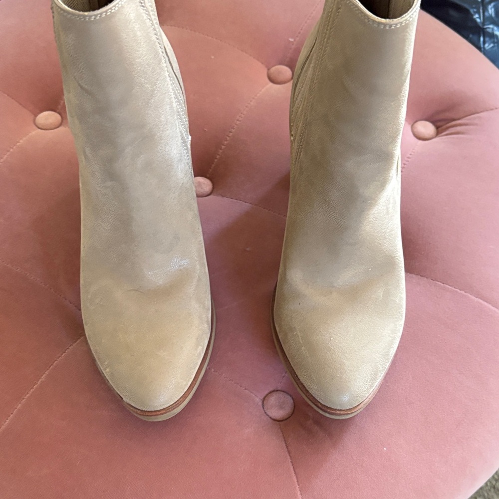 MIA Tan Ankle Booties